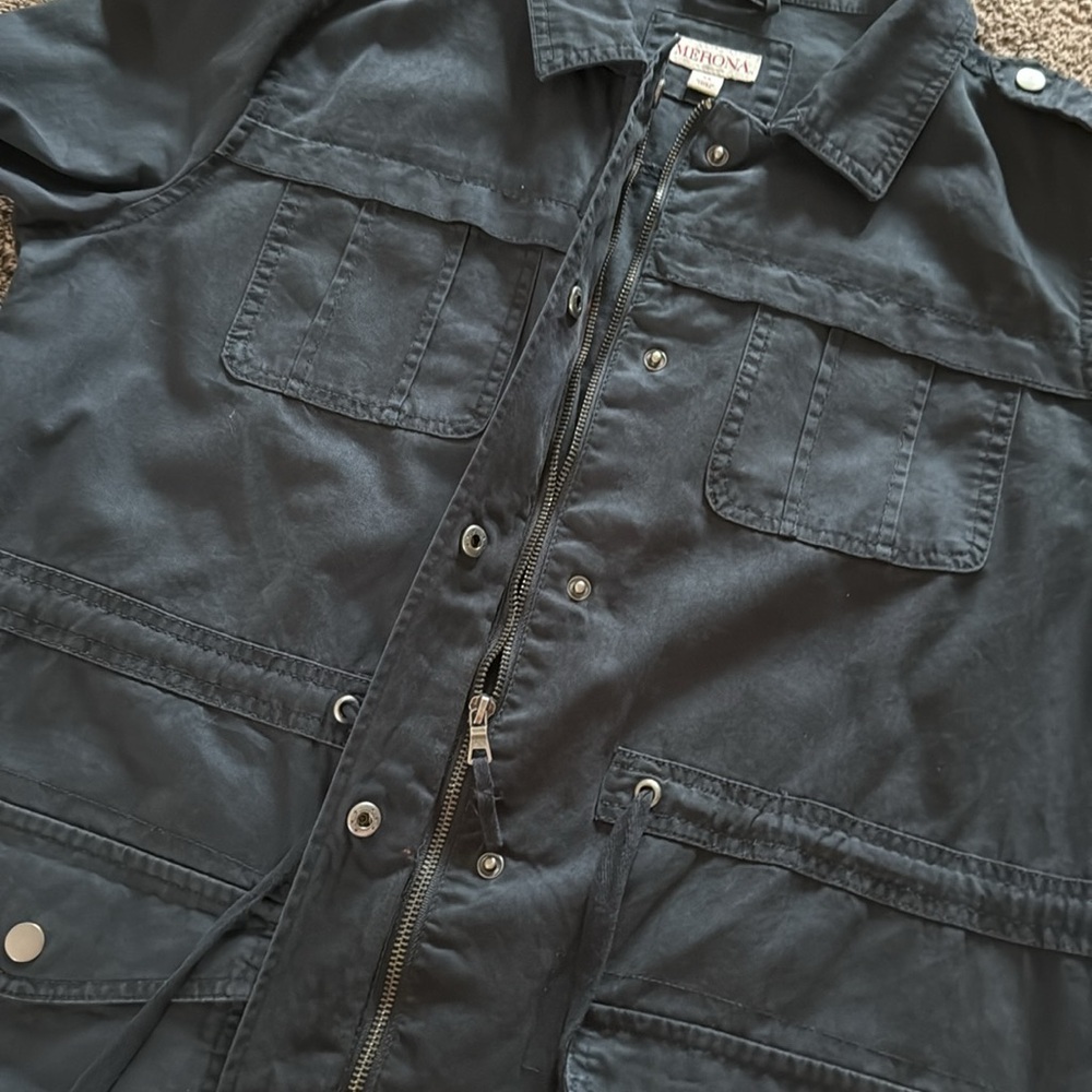 Zip Front Utility Jacket - Picture 4 of 10